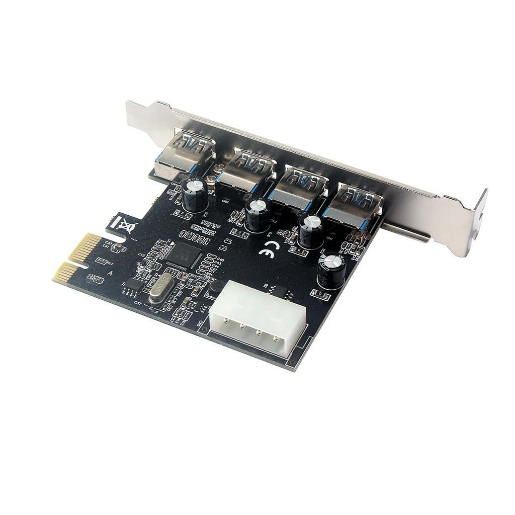 4 порта PCI-E к USB3.0 концентратор PCI Express карта расширения для Windows XP/7/8/10