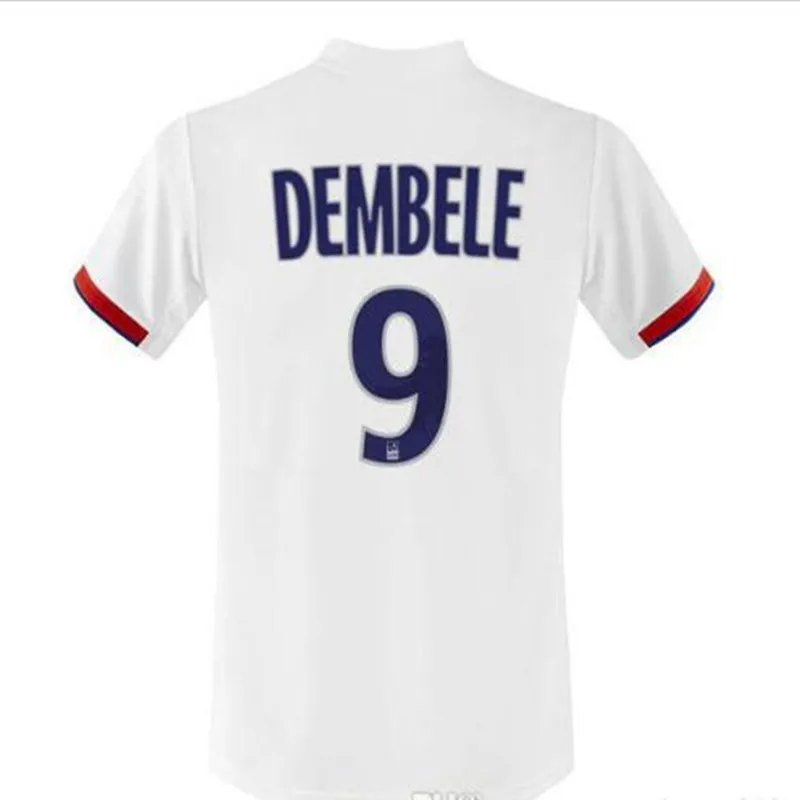 Lyonnais футбольные майки Lyon футбольная рубашка TRAORE MEMPHIS FEKIR OL AOUAR GOUIRI CORNET TERRIER DEMBELE19 20 футболка Джерси - Цвет: shirt
