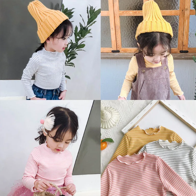 Весенняя детская одежда в Корейском стиле эластичная одежда для маленьких мальчиков с бахромой, нижнее белье с деревянными ушками