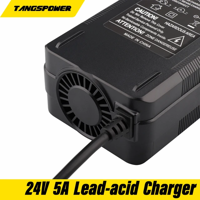 Chargeur de batterie au plomb 24V 5A pour fauteuil roulant 28.8V chariot de  golf chargeur au plomb avec connecteur XLR à 3 broches charge rapide -  AliExpress