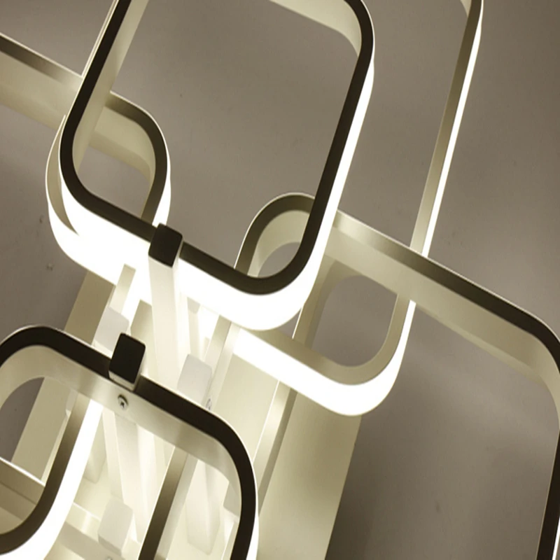 Luzes de Teto para o Quarto Nordic Acrílico Remoto Cotrol Anéis Circel Led Ac85-265v Lâmpadas Sala Estar Foyer Cozinha 22 o quarto sala estar foyer cozinha
