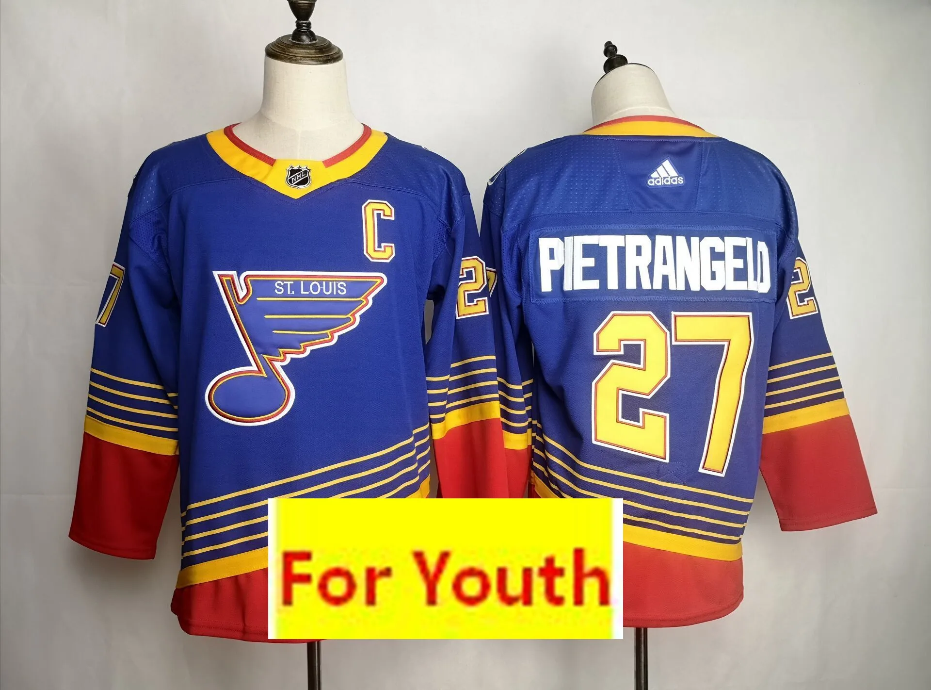 Сшитый Молодежный св. Луи#91 Vladimir Tarasenko#50 Binnington#90 Ryan o' reilly#27 Alex Pietrangelo#10 Schenn Детский свитер