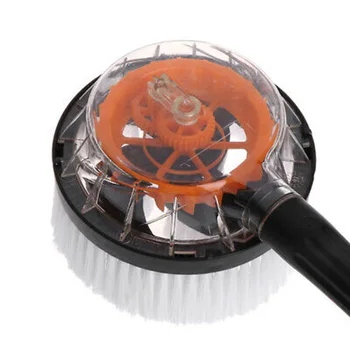 

1pcs Car Handle Washing Brush Clean Tools Water-driven Rotating Cleaning Brush
