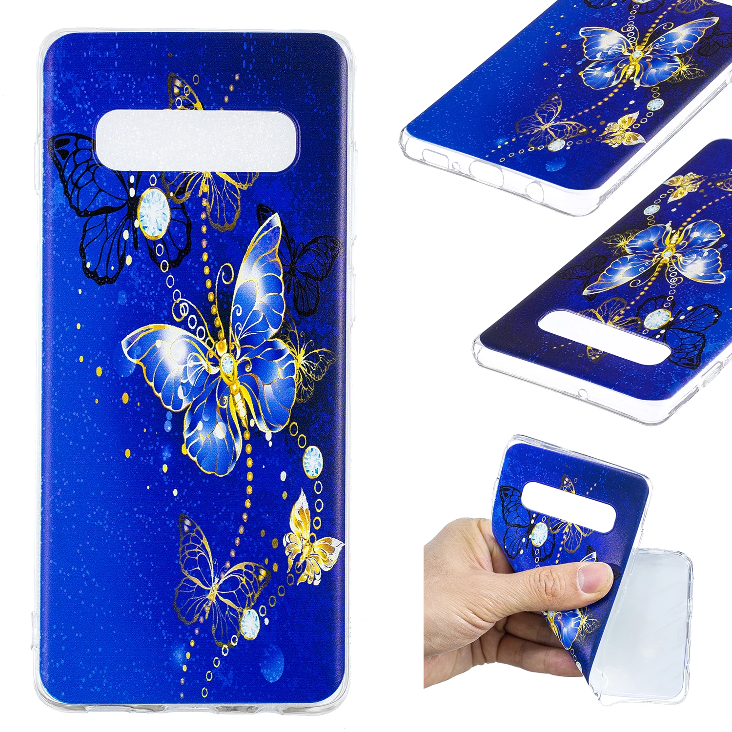 

Phone Bag For Samsung galaxy S8 S9 Plus Ultra Thin Slim Soft TPU Silicone Cover Case For Galaxy J Series with dirt-resistant