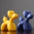 Nordic Creative Balloon Dog Home Decor Cute Resin Animal Настольные Украшения Статуя Гостиная Спальня ТВ Шкаф Украшения