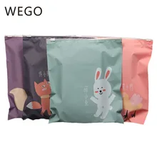 Новые Мультяшные сумки, сумки конфет с животным узором, водонепроницаемые Переносные сумки, полотенца, детские сумки на молнии, 50 шт./лот