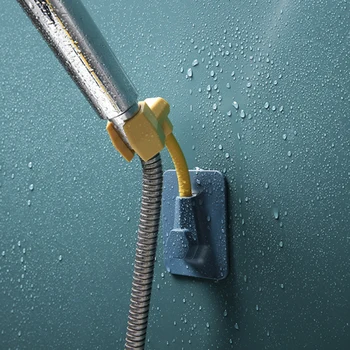 

2pcs Bathroom Shower Head Holders Adjustable Watertight Shower Head Rack Adhesive Stick Bath Holder Shower Head Sprinkler Base