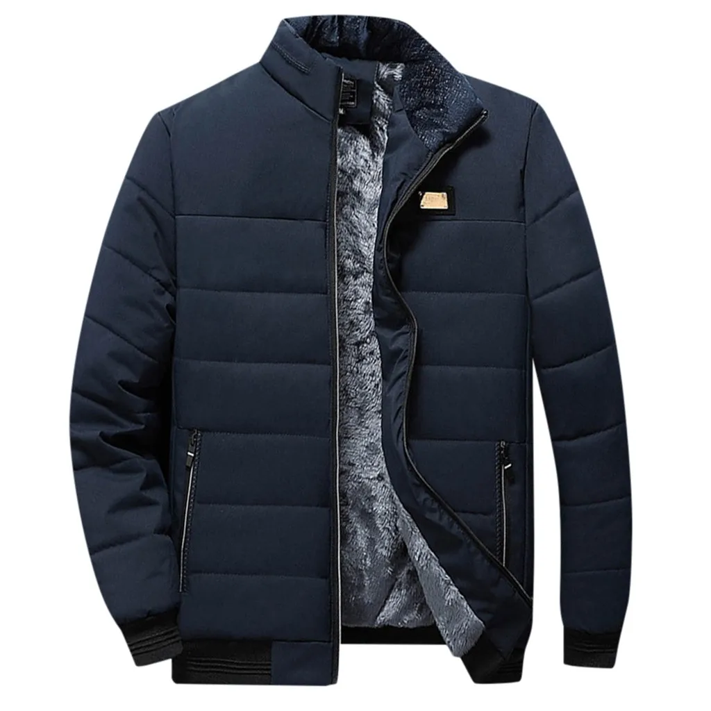 JAYCOSIN Мужская куртка, Chaqueta Hombre, Осень-зима, теплая, длинный рукав, толстая куртка, пальто, хлопок, мужская куртка, Casaco Masculino, 19AUG8