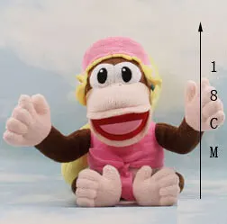 Dixie Kong плюшевые животные кукла розовая обезьянка девочка подарок детские игрушки около " Бесплатный трек