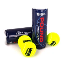 Резиновый теннисный мяч для соревнований, стандартный крикет, высокая устойчивость, теннисный мяч для соревнований, шерстяной теннисный мяч с держателем