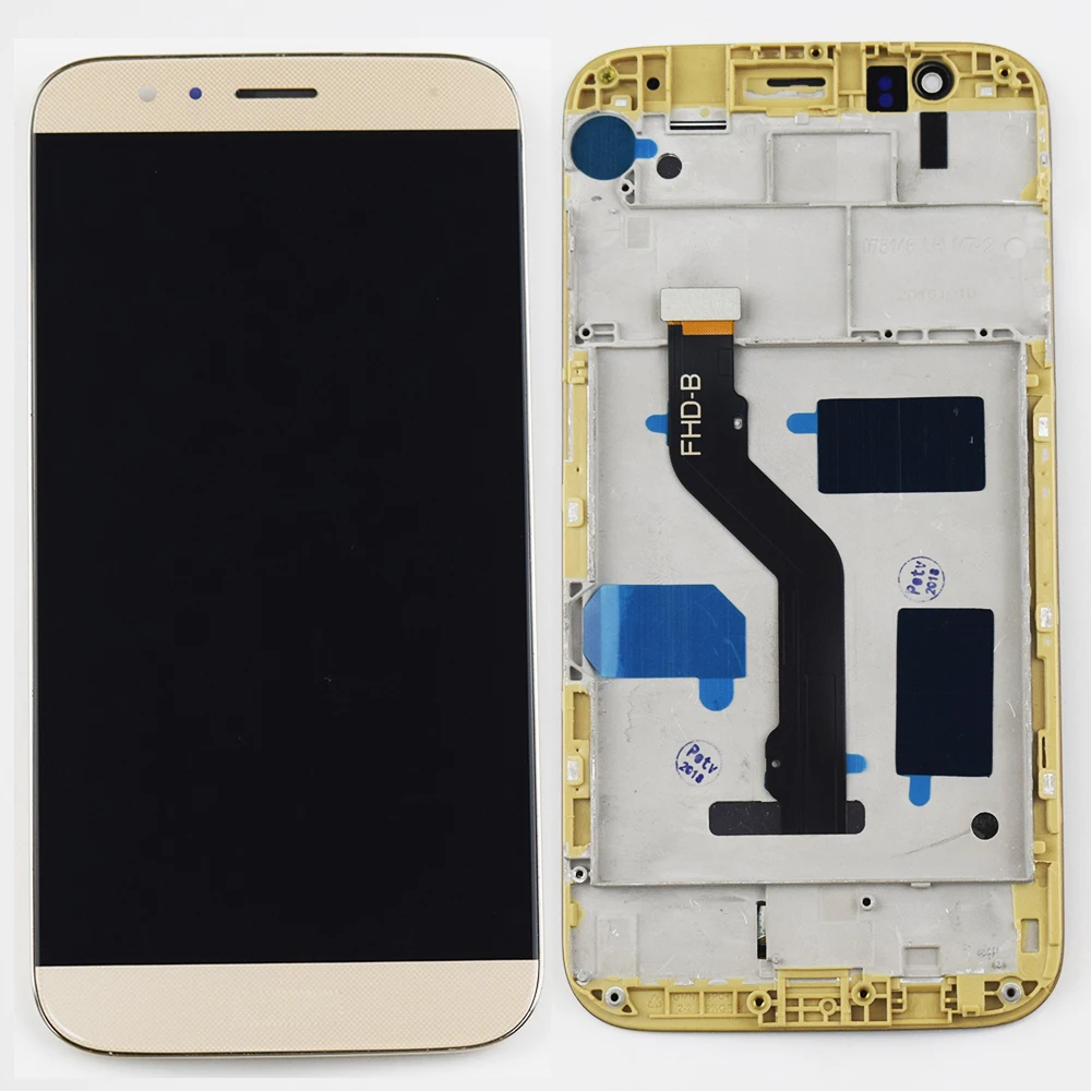 Tanie 5.5 dla Huawei G8 wyświetlacz LCD z ramką RIO L01 L02 L03 dla Huawei GX8 LCD ekran dotykowy Digitizer montaż czujnika 1920x1080