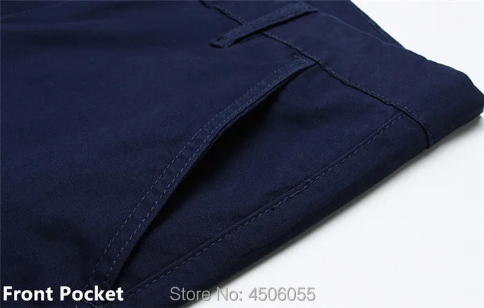 Мужские брюки Slim Fit стрейч деловые мужские s прямые офисные формальные осенние брюки мужские синие хаки черные Большие размеры 40 42 44 46