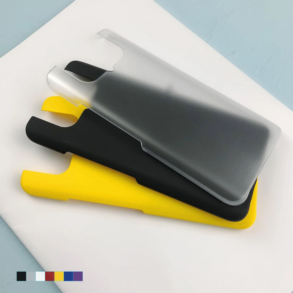 For Asus Zenfone 7 Pro ZS671KS ZS670KS 8 Flip Anti-fingerprint Ultra-thin Smooth Matte PC Case Hard Back Protective Cover