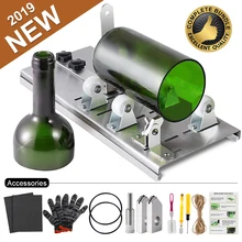 10 шт. стеклянная бутылка резак DIY машина для резки вина пива алкоголь виски шампанское ремесло перчатки стекло es аксессуары набор инструментов