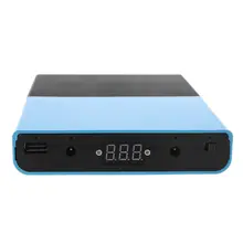 USB DC 12V-24V Adjustable Output 12x 18650 Batteries DIY Power Bank Box for Laptop Mobile Phone Router Tablet LED