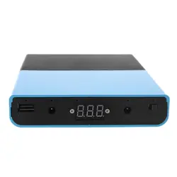 USB DC 12V-24V Adjustable Output 12x 18650 Batteries DIY Power Bank Box for Laptop Mobile Phone Router Tablet LED
