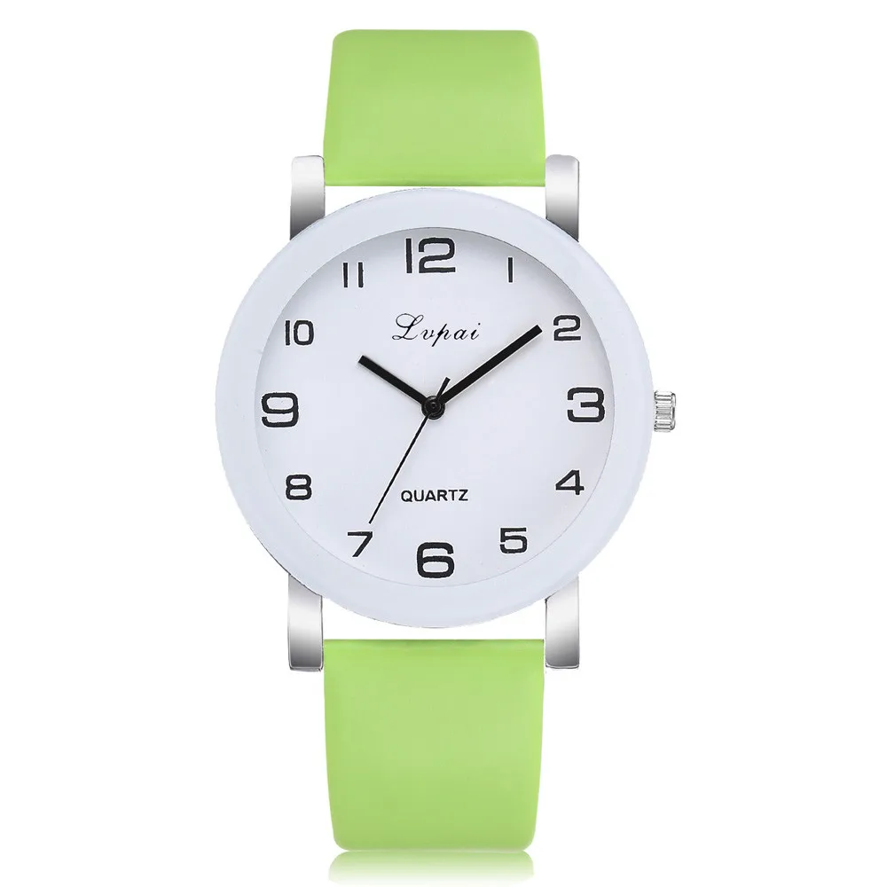 as photo Women's Casual Quartz Leather Band Watch Analog Wrist Watch Casual Women Quartz Watches Gift Relogio Feminino Dropshiping#10 - Цвет: as photo