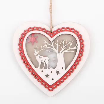 

Christmas LED Light with Wood Reindeer Ornaments from Original Design Manufacturer Bulk Order Wholesale Garden Tree LED Decor
