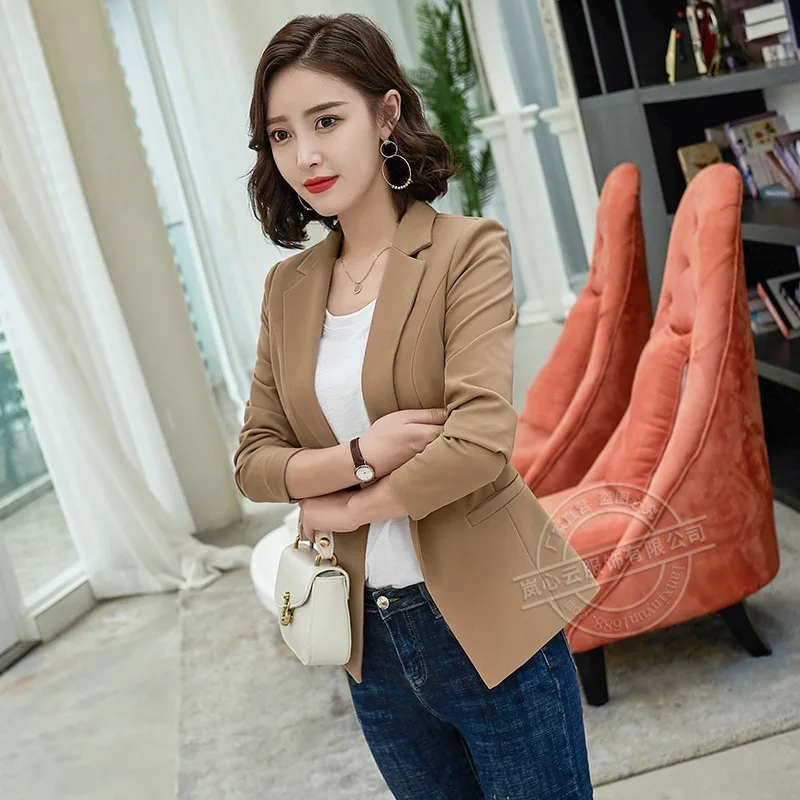 

Top Grade Slimming Online Celebrity Wear Women's Small Suit Fashion Leisure Suit Work Clothes Workwear Hong Kong Flavor Business