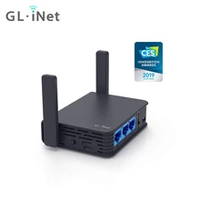 GL.iNet AR750S Gigabit Travel AC Router (Slate) 750Mbps Dual Band Wi-Fi 128MB RAM MicroSD Support OpenWrt Pre-Installed