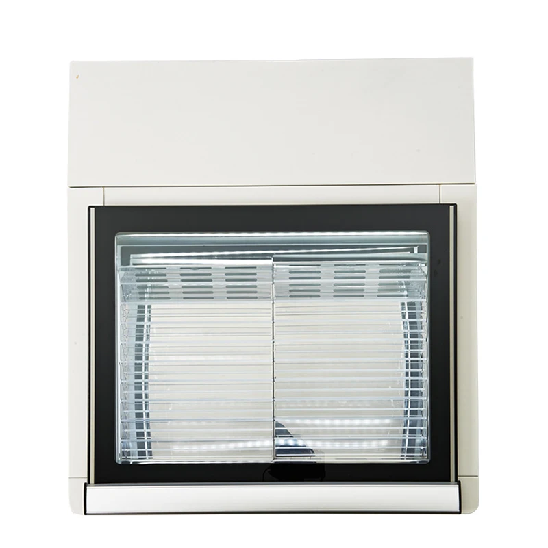 3-tray Ice Cream Display Cabinet Desktop Direct Cooling Ice Display Freezer Small Ice Cream Cabinet 5