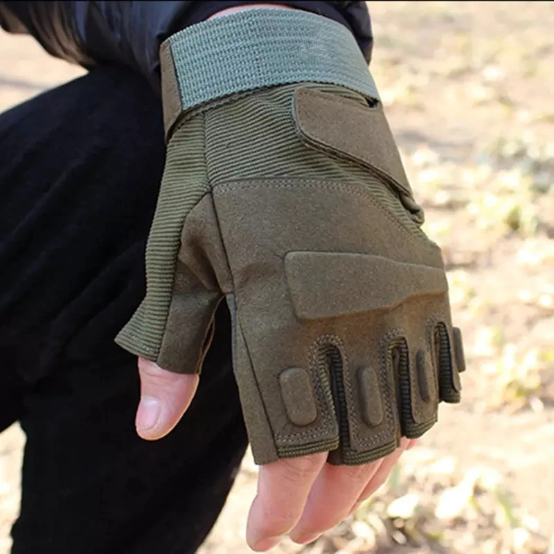 Tactical Fingerless Airsoft Gloves