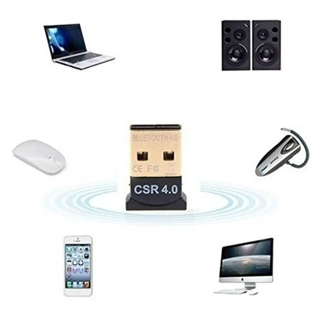 Bluetooth 4,0 аудио приемник USB адаптер CSR4.0+ EDR 150 Гц Bluetooth адаптер 3 Мбит/с Windows XP/Vista/7/8, USB2.0