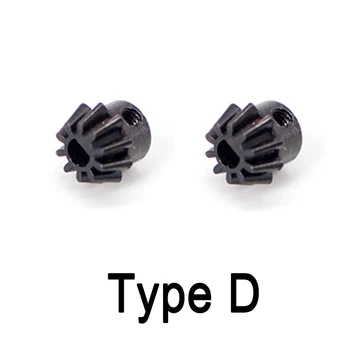 

2Pcs New Version Steel Motor Pinion Gear for Airsoft Air Guns AEG M4 556 Paintball Accessories - Motors (O / D Type)