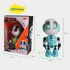 Smart Talking Robot Toys Head Touch-Sensitive Sound & Light  Alloy Robot DIY Electronic Action Figure Toys For Children Gift 6