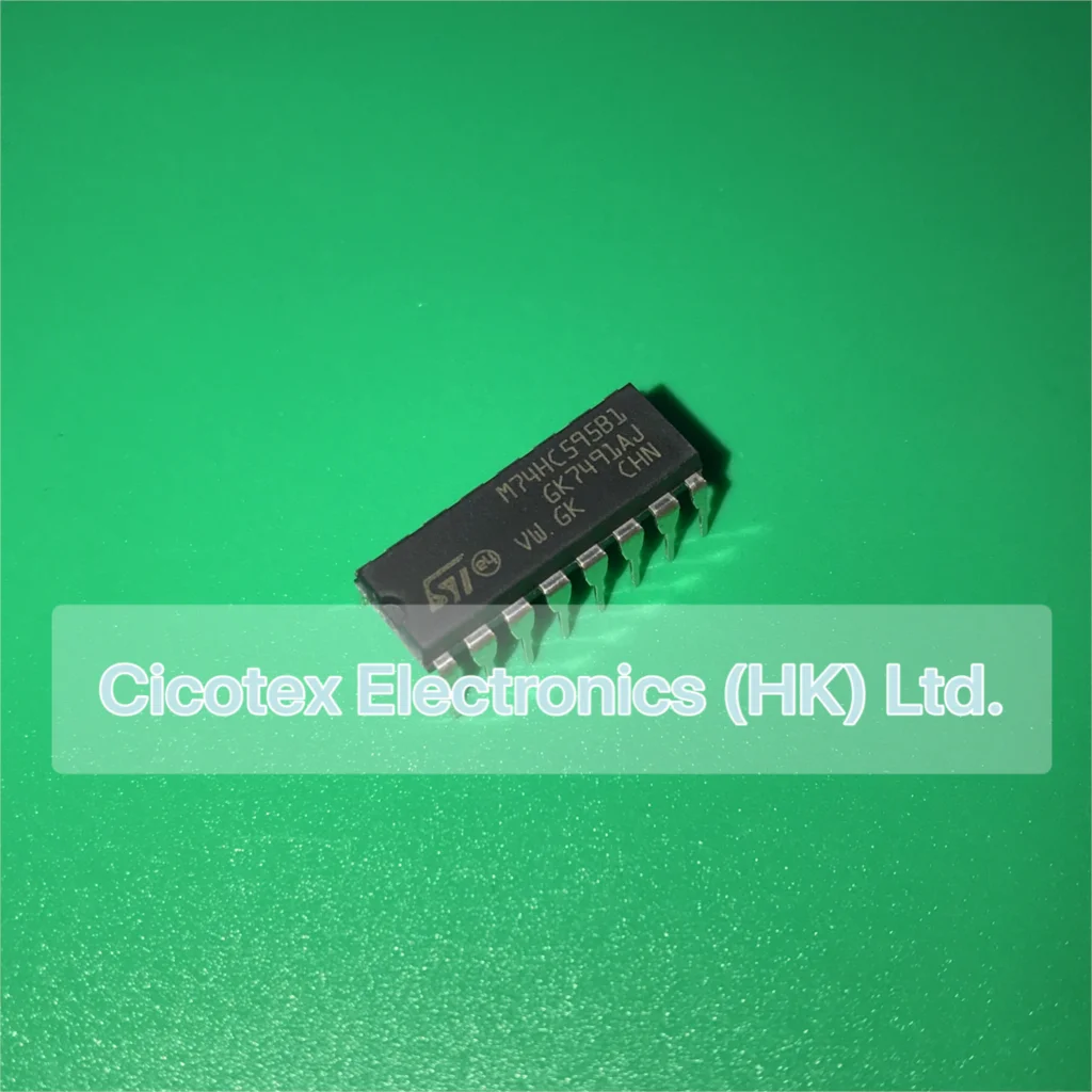10pcs/lot M74HC595B1 DIP16 IC SHIFT REGISTER 8BIT 16-DIP M74HC595B1R M74HC595BI M 74HC595 B1 M74HC595BL