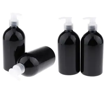 

Lots 4 Empty Pump Dispenser Bottles 500mL For Soap Shampoo Lotion Conditioner Refillable Bottles
