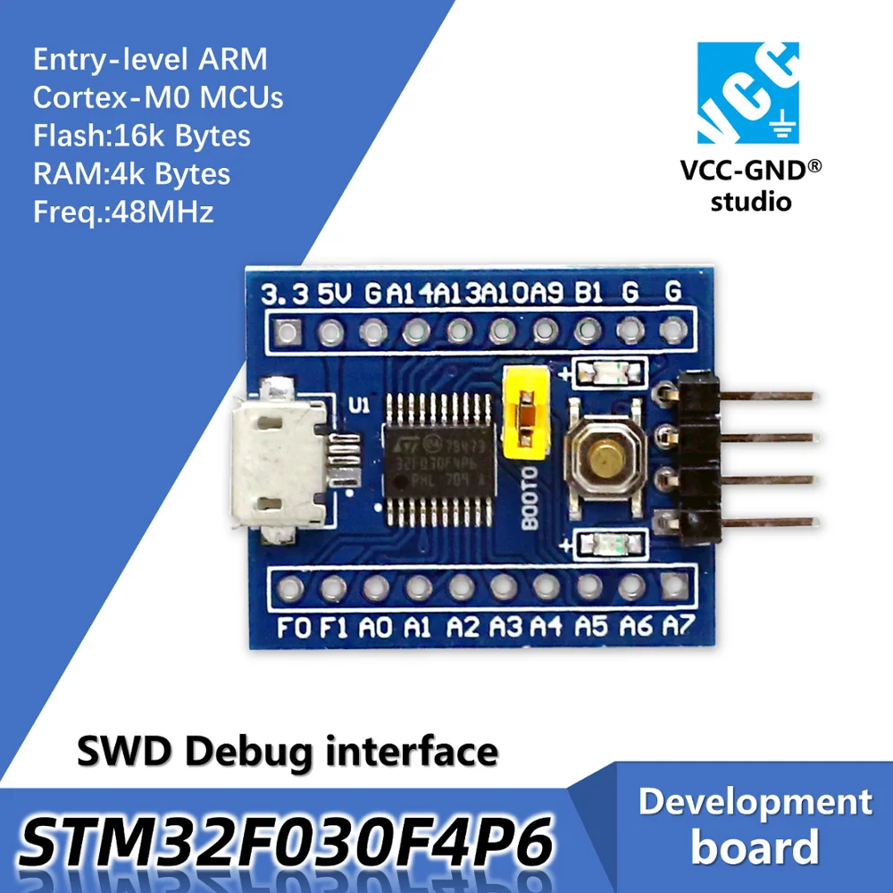 STM32F030F4P6 STM32F030 030F4 STM32F0 core dev board demo Minimum System Development Board Module ARM Cortex M0