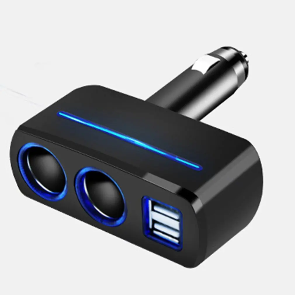 3.1A двойной USB адаптер для автомобильного прикуривателя розетки автомобильное USB зарядное устройство с светодиодный Универсальный Авто прикуриватель разветвитель
