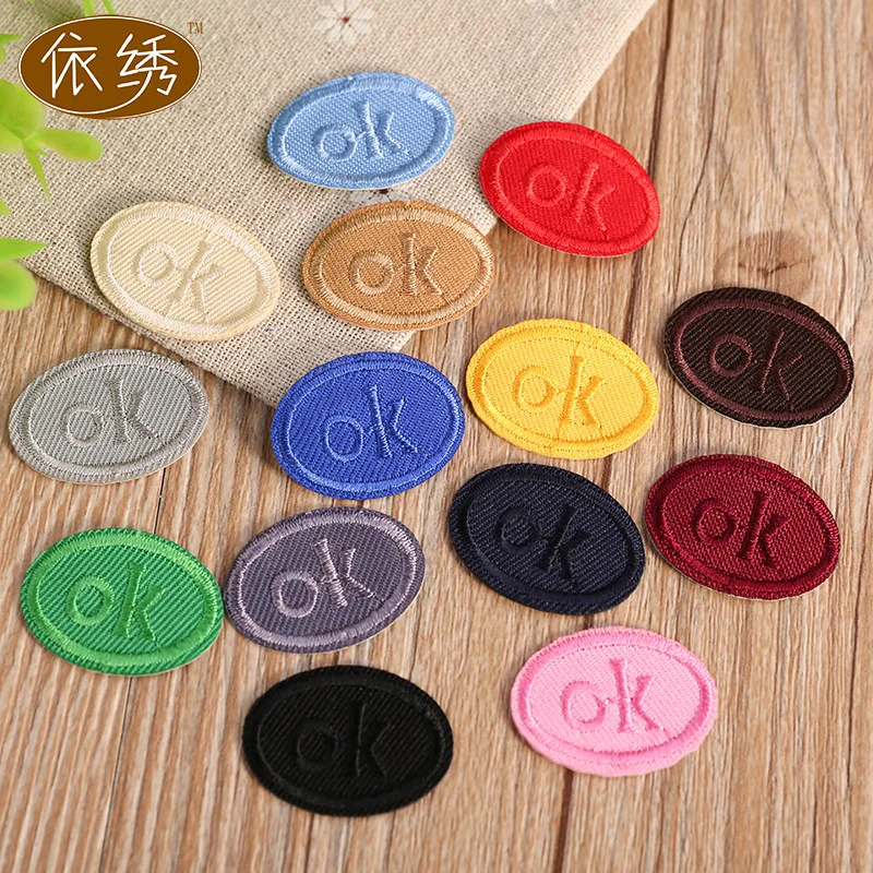 

embroidery flower patch stickers cloth badge embroidery chapter sub-standard clothes hole decoration stickers