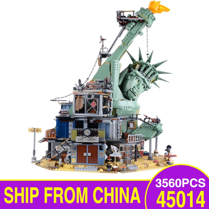 

45014 LegoEAS Movie series Welcome to Apocalypseburg 70840 Model Building Kit Blocks Bricks Assembly Educational Kids Toys Gifts