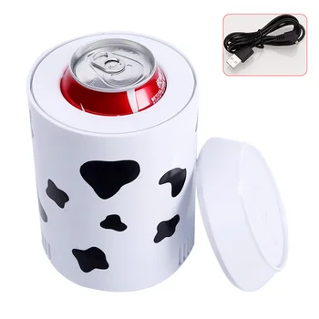 

Multifunctional Car Fridge Mini USB Charging Home Built In Semiconductor Bedroom Cooler Warmer Portable Travel Beverage School