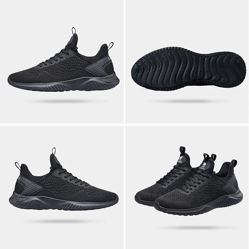 CAMEL Running Shoes Men Women Sneaker Gym Lightweight Stability Anti-slip Shock-Absorben Sport Breathable Hard-Wearing Outdoor
