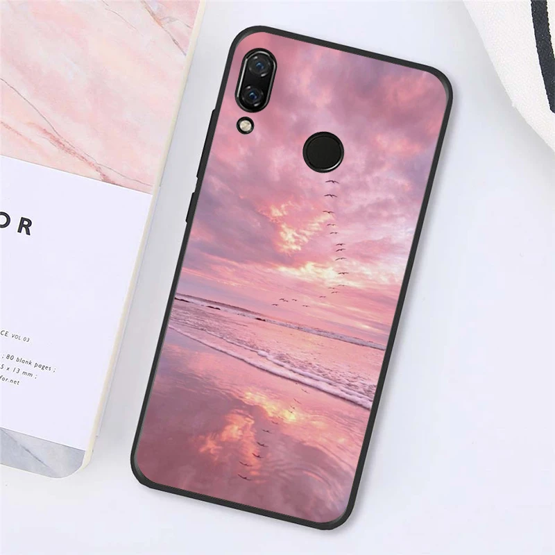 Pink cute kawaii sky space Sunset Cloud Art 