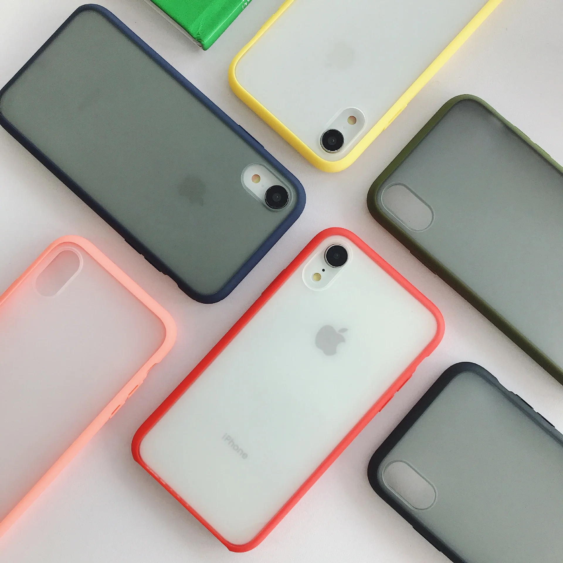 Противоударный бампер 2 в 1 чехол для телефона для iPhone 11 Pro XR XS Max X 10 8 6 6s 7 Plus чехол Мягкая Рамка полупрозрачный жесткий чехол из поликарбоната