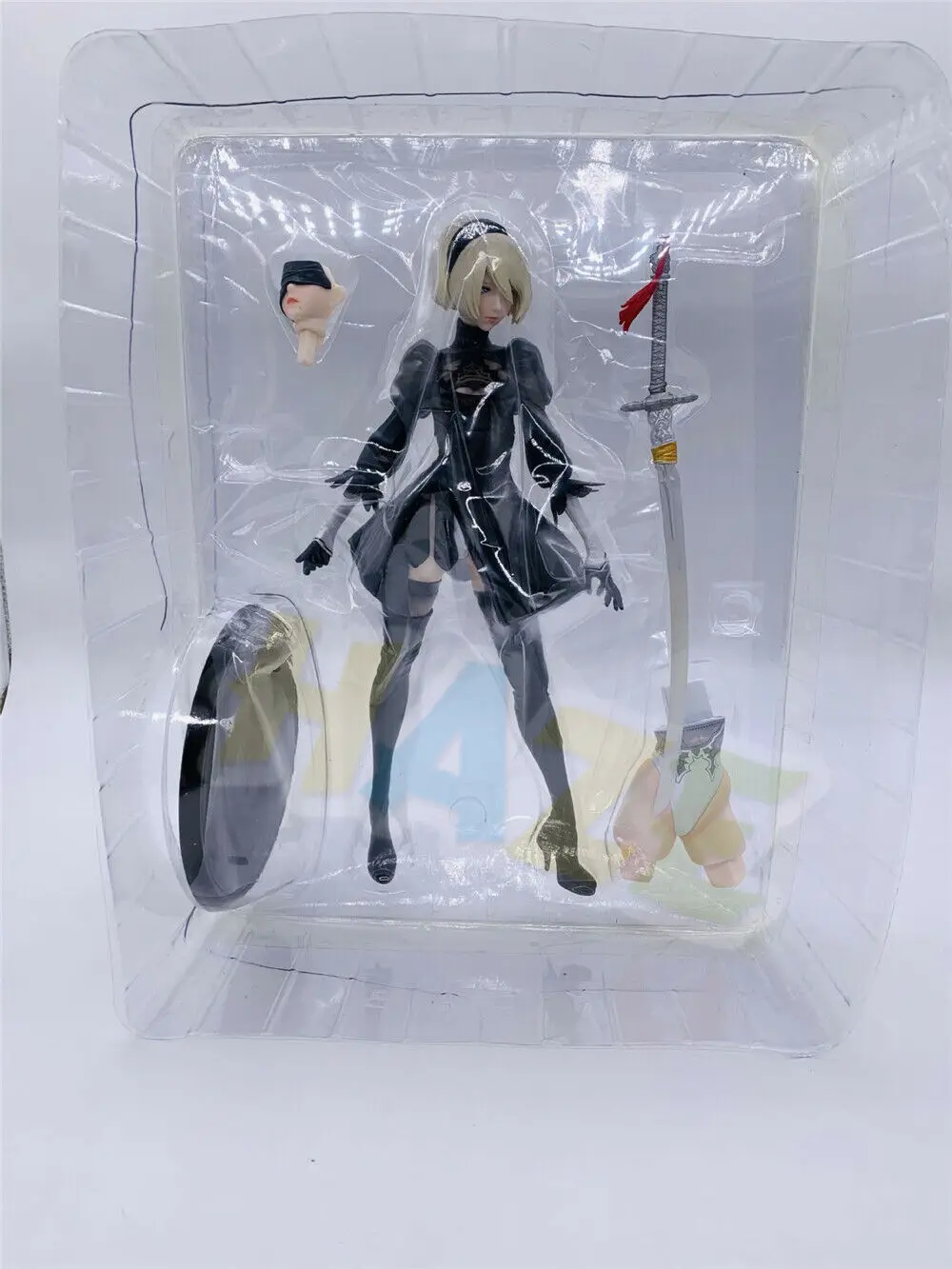 НИР: автоматы 2B YoRHa № 2 Нил НИР Фигурка Статуи модель игрушки аниме Рисунок Игрушки Collectioni в коробке 30 см