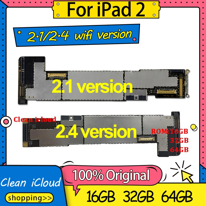 2 1 4 Новая версия Wifi оригинальная материнская плата для iPad разблокированная