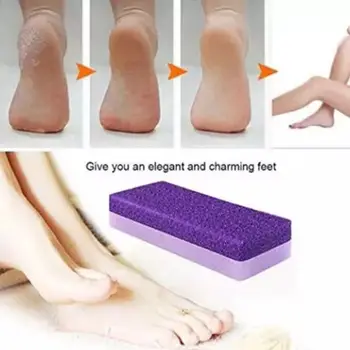 

Heel Care Cleaning Tool Foot Hard Skin Remove Pedicure Scrubber Sponge Callus Exfoliate for Rough Heel