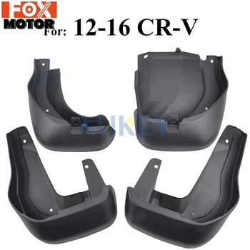 

For Honda CR-V CRV 2012-2016 Mudflaps Splash Guards Front Rear Mud Flap Set Molded Mud Flaps Mudguards Fender 2013 2014 2015
