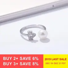 Распродажа кольцо Libra дизайнерское кольцо 7-8 мм кольцо из пресноводного жемчуга 925 Серебряное кольцо созвездия