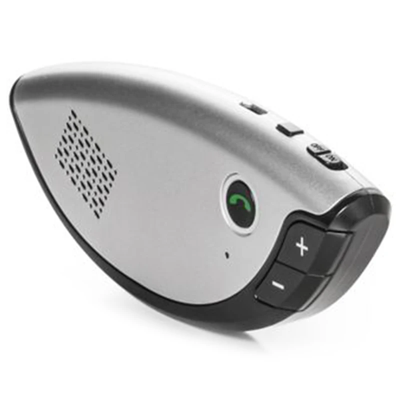 Автомобильный Bluetooth комплект громкой связи Авто Hands Free динамик клип беспроводной адаптер для автомобиля телефон динамик телефон