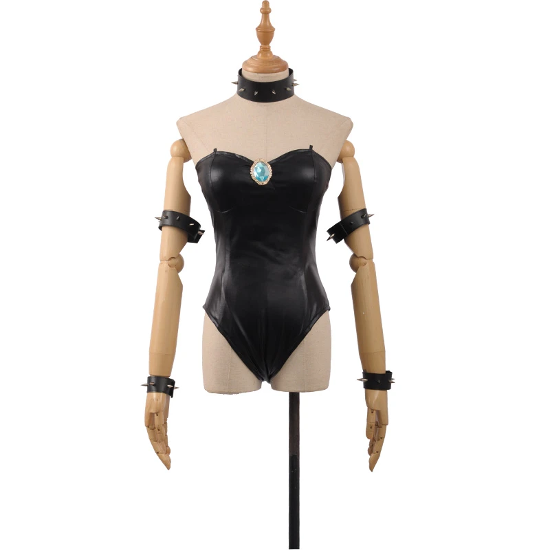 Bowsette Prinzessin Bowser Pfirsich Body Schwarz Cosplay Kostum Outfit Halloween Kostume Fur Frauen Game Costumes Aliexpress