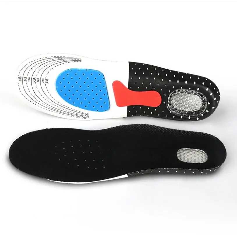 Амортизационные Semelle interieure силиконовые обувные стельки свободного размера для мужчин и женщин ортопедическая стелька-ступинатор спортивные стельки мягкая стелька