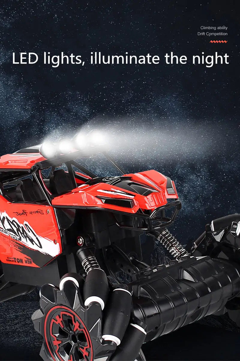 1/16 RC автомобиль 2,4 GHz 4WD новая технология Rc автомобиль внедорожный музыкальный пульт дистанционного управления автомобиль трюк дрейф скалолазание автомобиль игрушки для детей Подарки