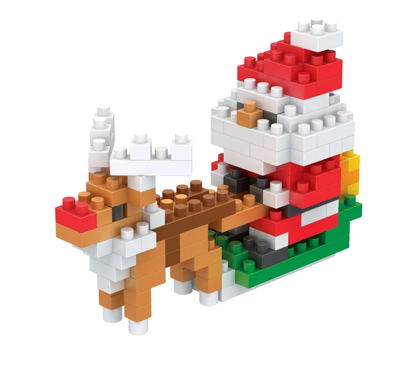 mini blocks christmas 8038-1