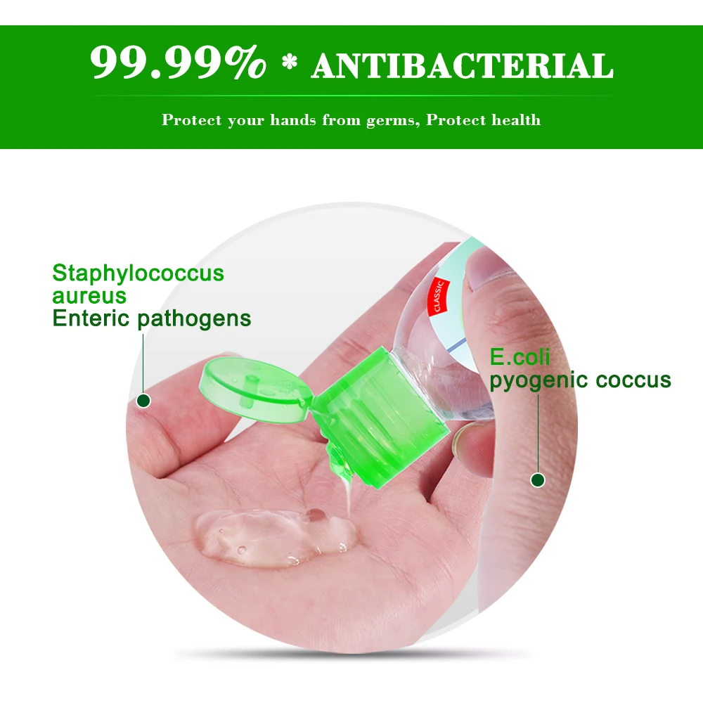 Anti Bacterial Waterless Hand Sanitizer Hand Disinfection Gel No-clean Quick-Dry Disposable Handgel 75% Ethanol 200ml+2pcs 50ml Anti Bacterial Waterless Hand Sanitizer Hand Disinfection Gel No-clean Quick-Dry Disposable Handgel 75% Ethanol 200ml+2pcs 50ml